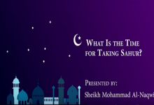 What Is the Time for Taking Sahur